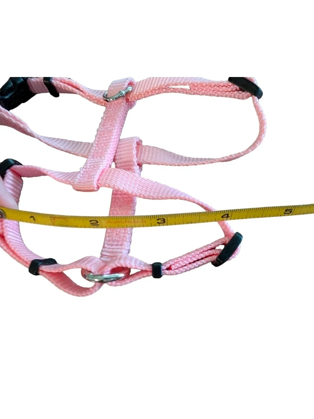 Pink Adjustable Nylon Dog Harness